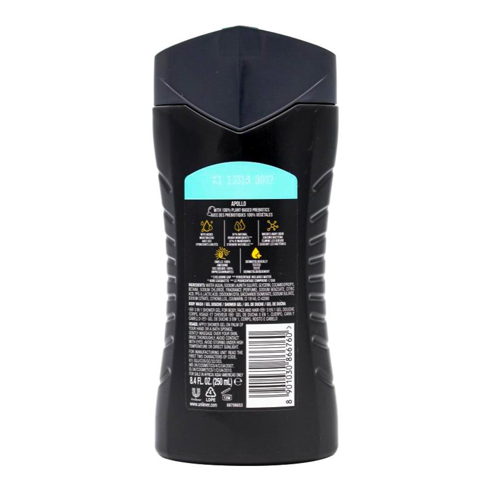866767-axe-apollo-3-in-1-body-face-hair-wash-250ml-for-men-sage-cedarwood-scent