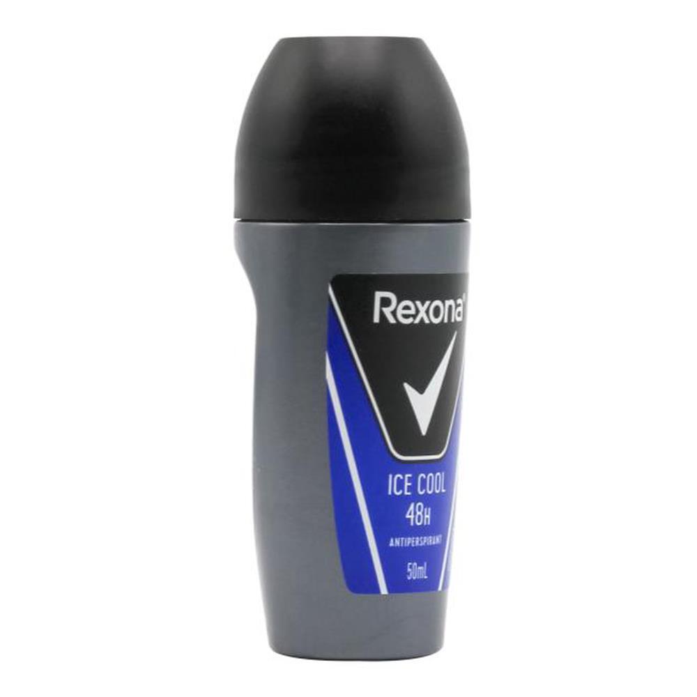 Rexona 50ml Antiperspirant Mens Roll On 48h Deodorant Ice Cool