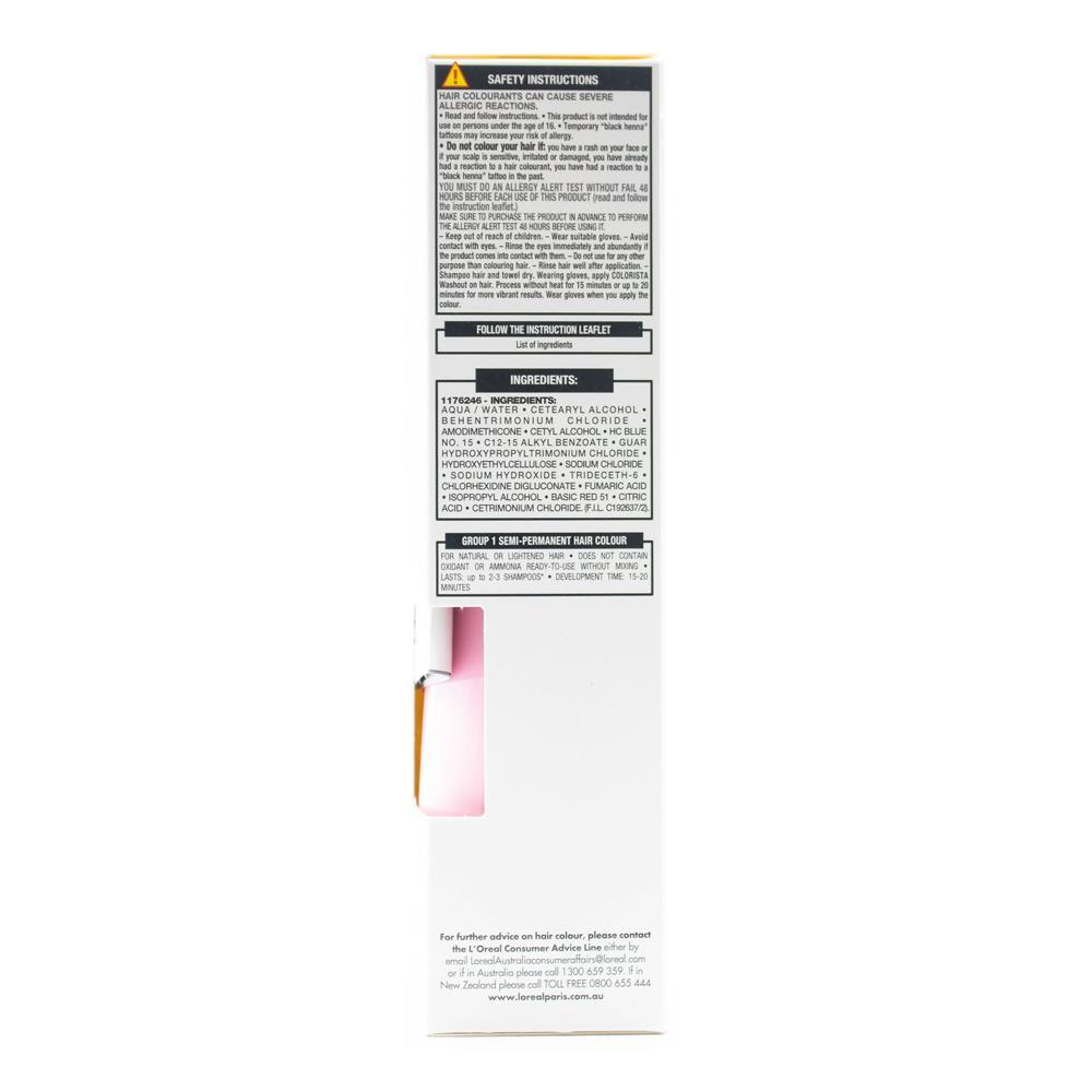 Loreal Paris Colorista Washout Temporary Hair Dye 80ml - Pink Hair