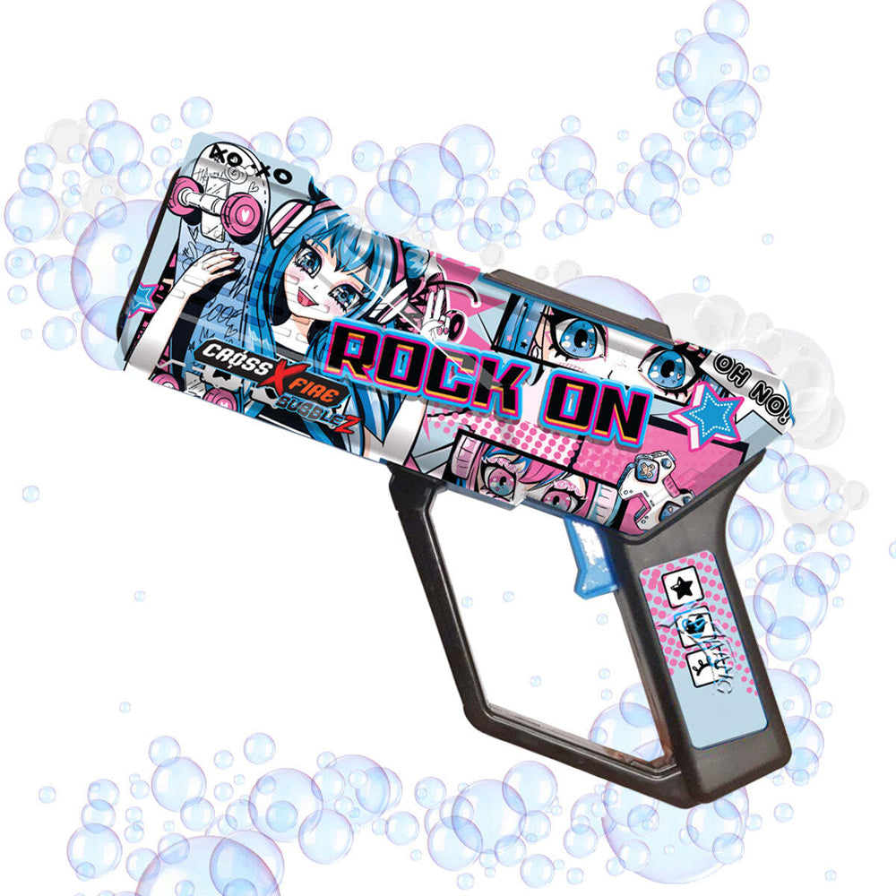 Kazaang CrossXFire BubbleZ  Gun Kids Toy - Rock On 3y+