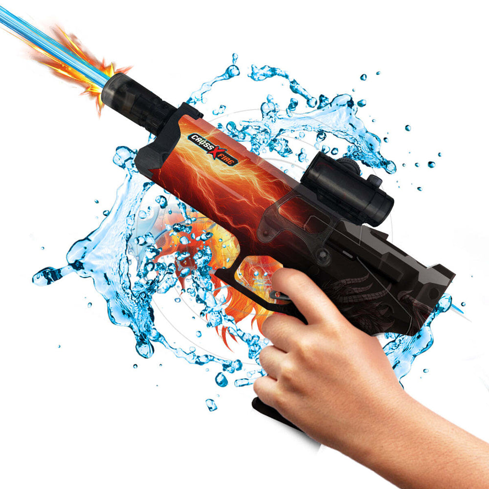 Kazaang CrossXFire AquaZ Electric Water Gun Kids Toy - Fire Breather 8y+