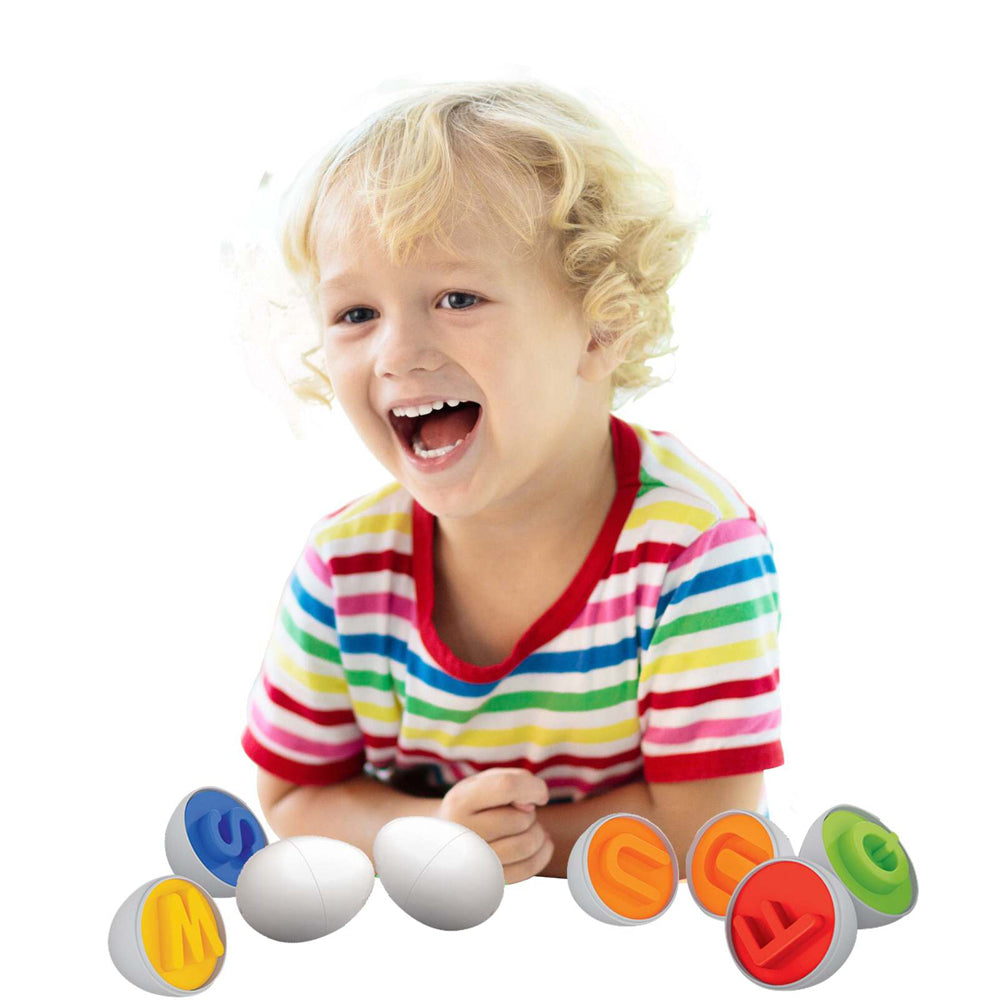 Magic Sensory Alphabet Eggs Kids/Toddler Educational Toy18m+