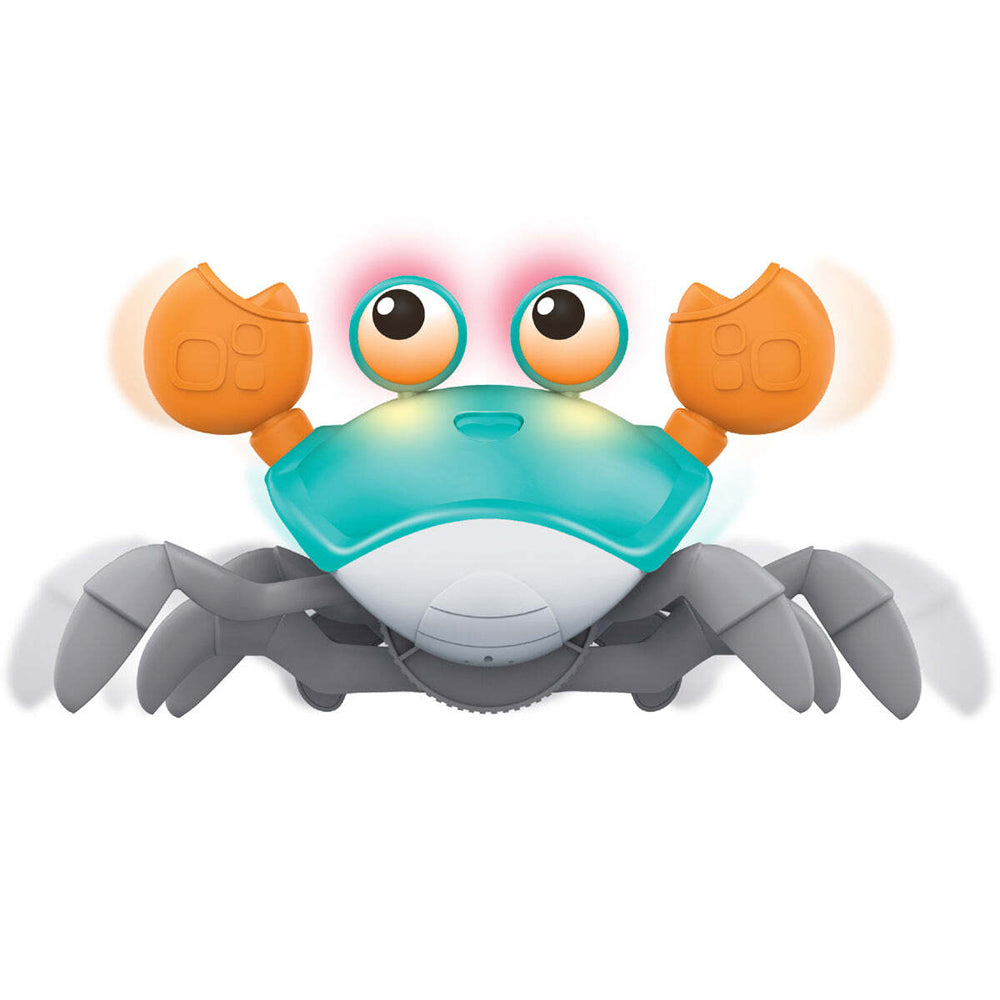 Magic Sensory Interactive Crab Crawler Baby/Infant Toy - Blue 18m+