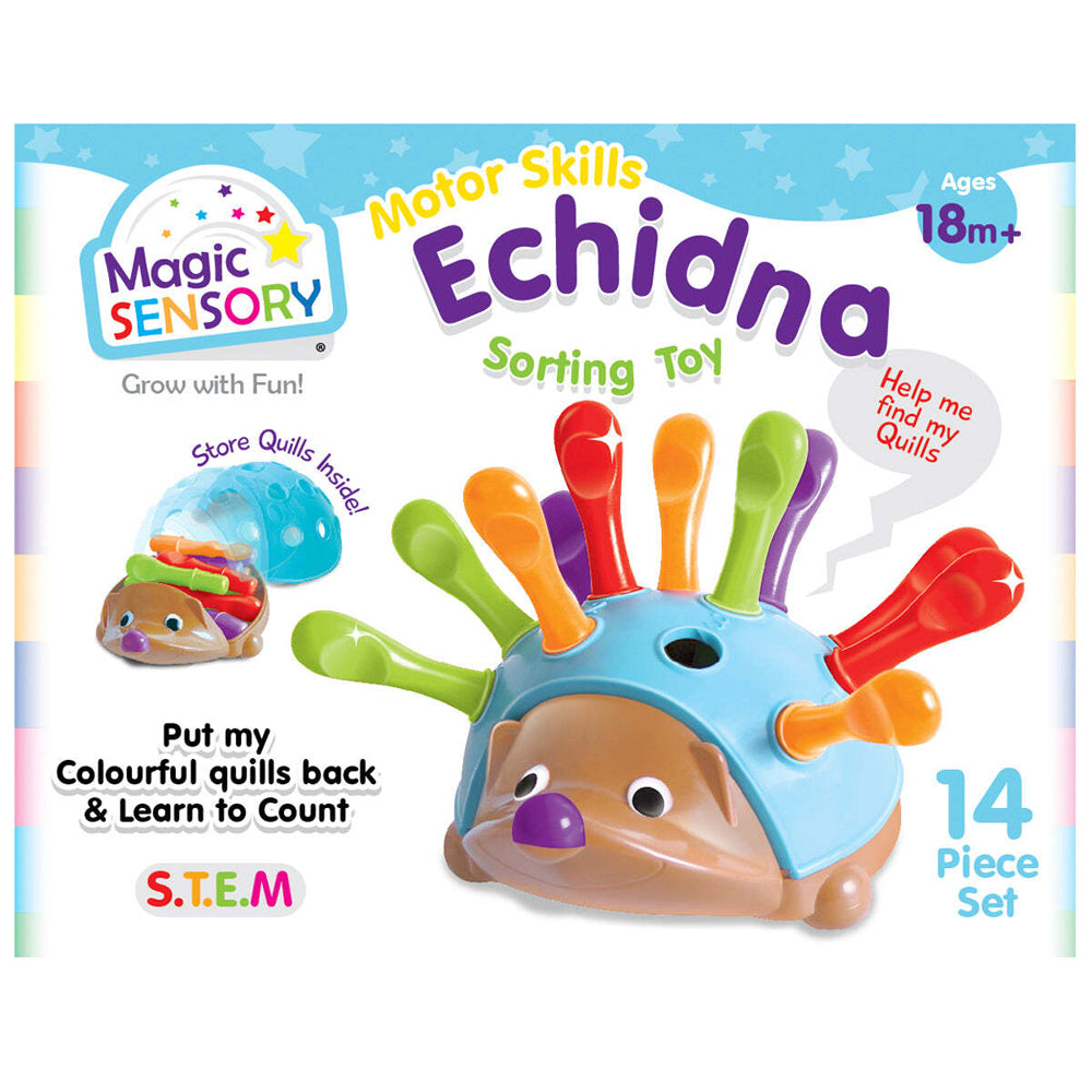 Magic Sensory Fine Motor Skills Kids Sorting Toy - Echidna 18m+