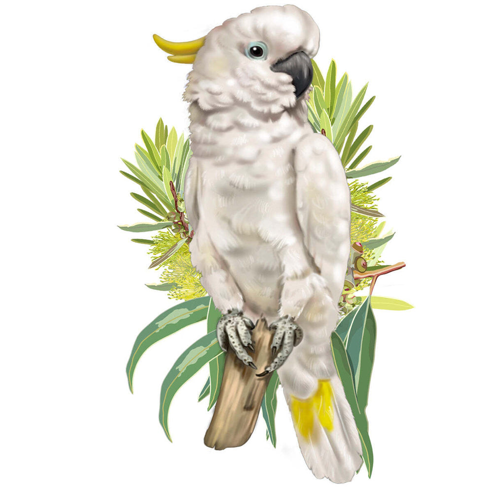 128pc Puzzle Master Kids Wooden Jigsaw Puzzle Series 5 - Cockatoo 12y+