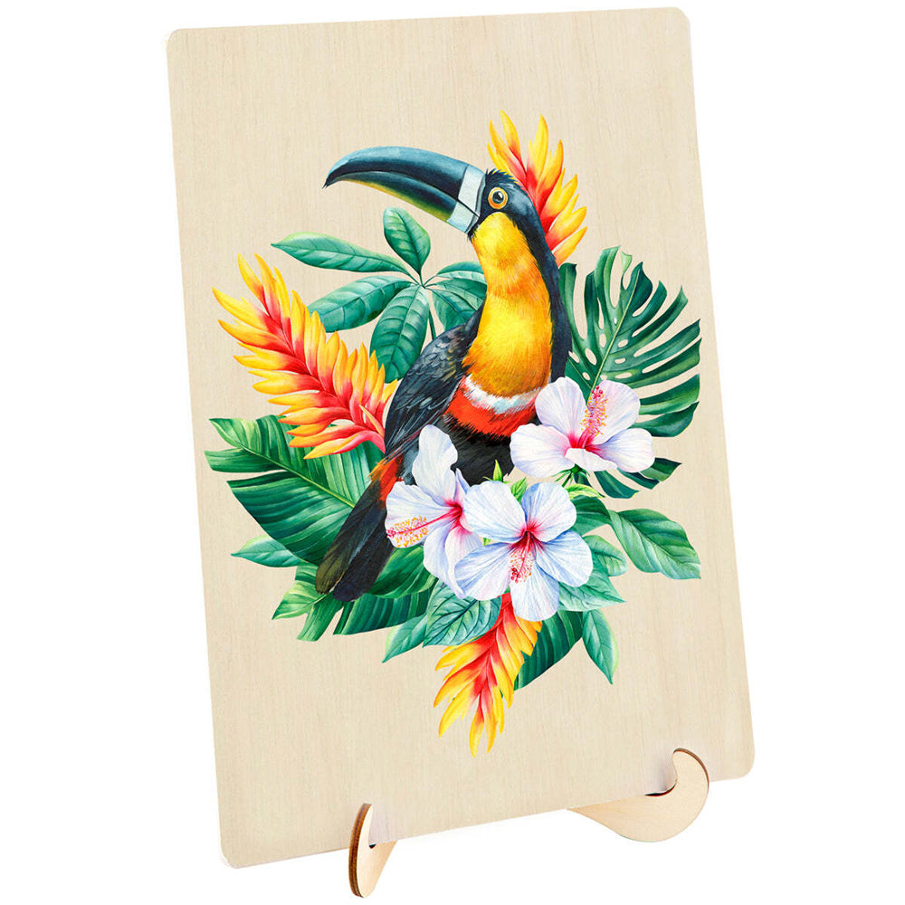 122pc Puzzle Master Kids Wooden Jigsaw Puzzle Series 6 - Toucan 2.0 12y+