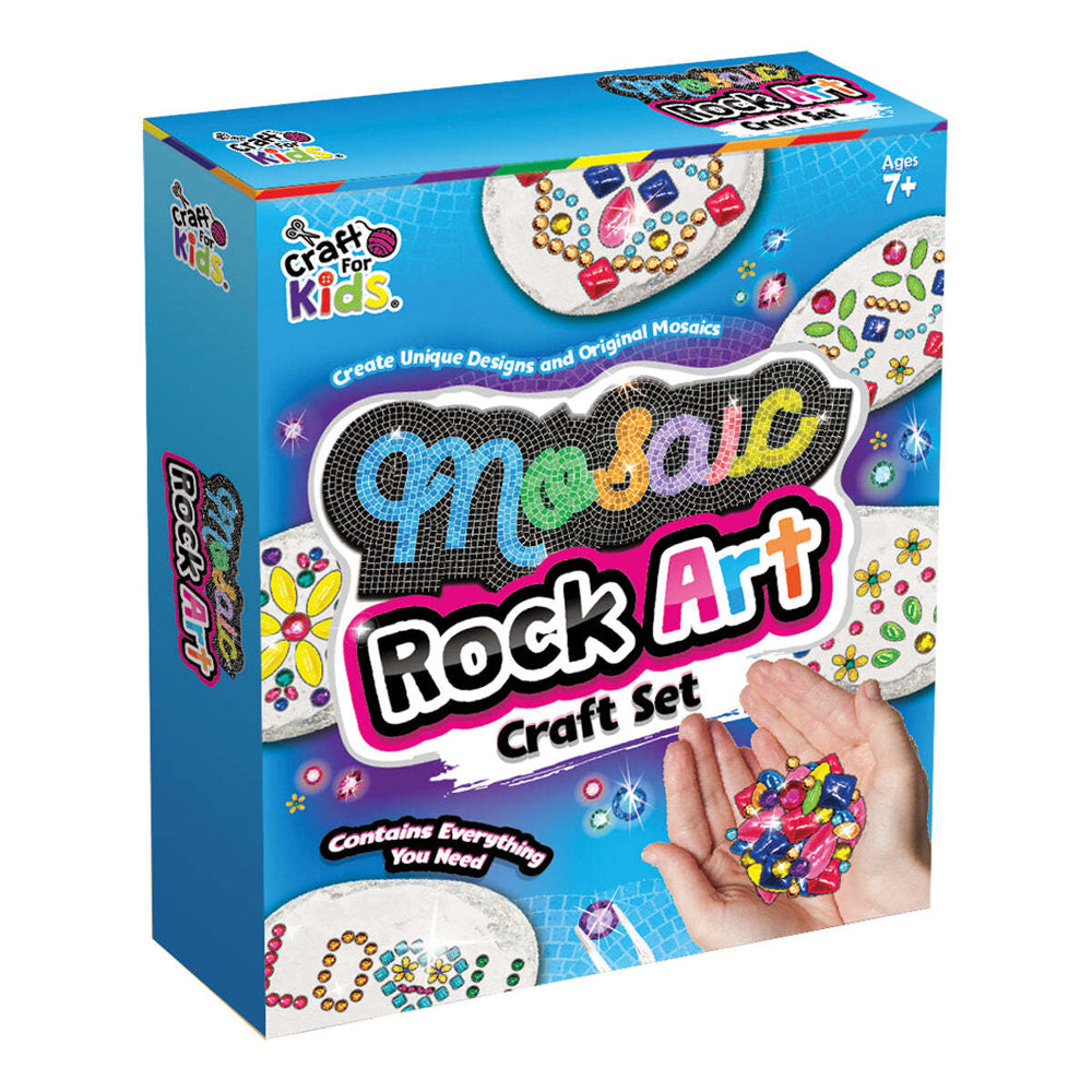 Craft For Kids Mosaic Rock Art Kids/Children Craft Kit Set 8y+