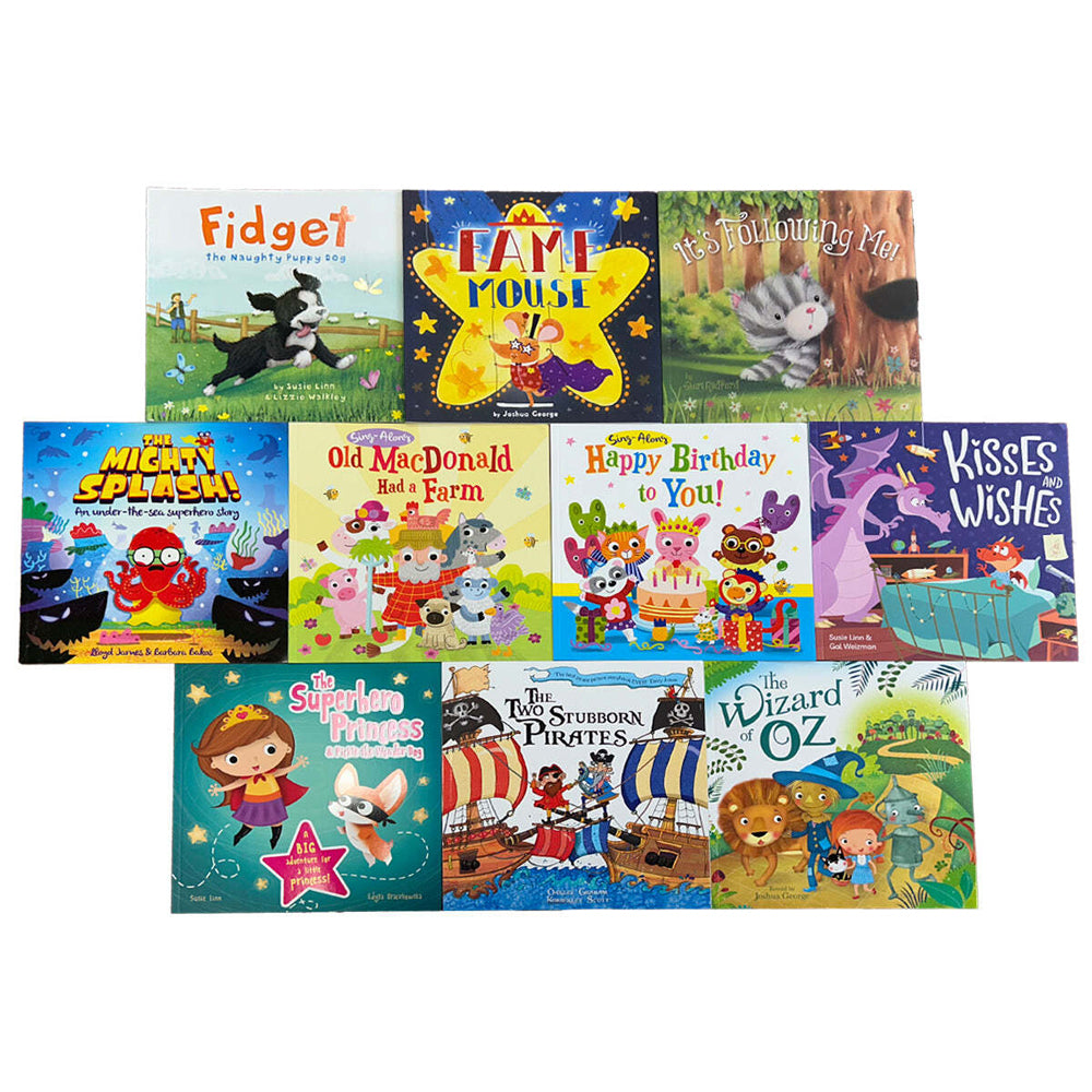Promotional Kids Adventure & Sing-Along Storybook Collection 3y+