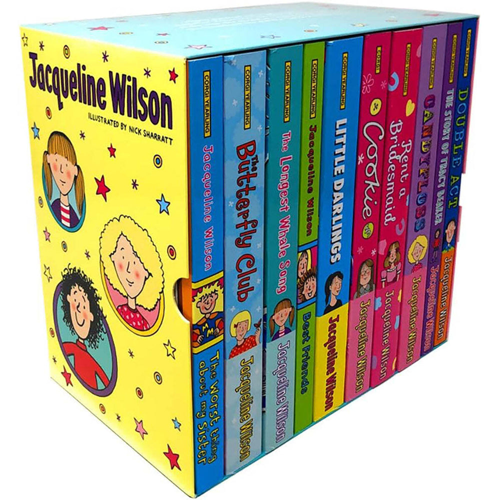 10pc Promotional Jacqueline Wilson Kids/Teen Book Collection 8y+