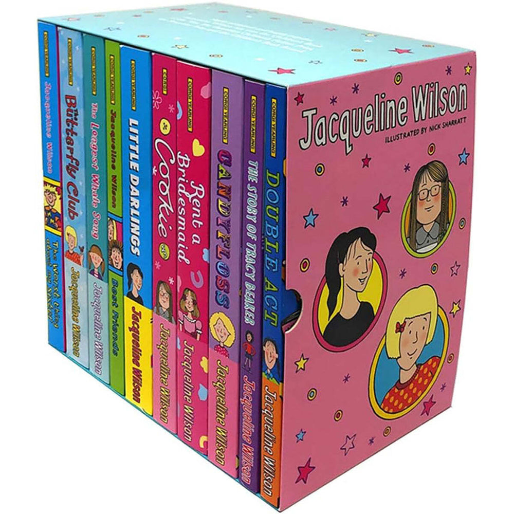 10pc Promotional Jacqueline Wilson Kids/Teen Book Collection 8y+