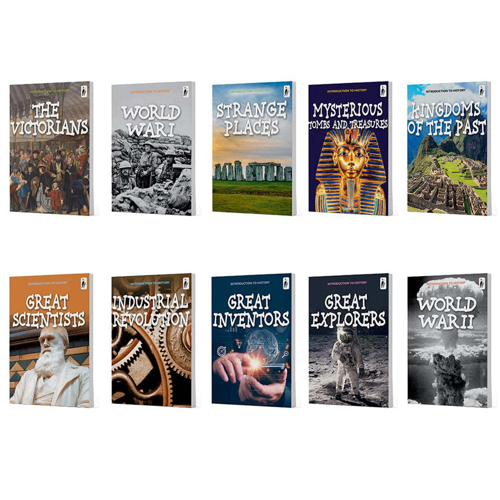 Woodpecker Introduction To History 10-Book Series 2 Paperback 5y+