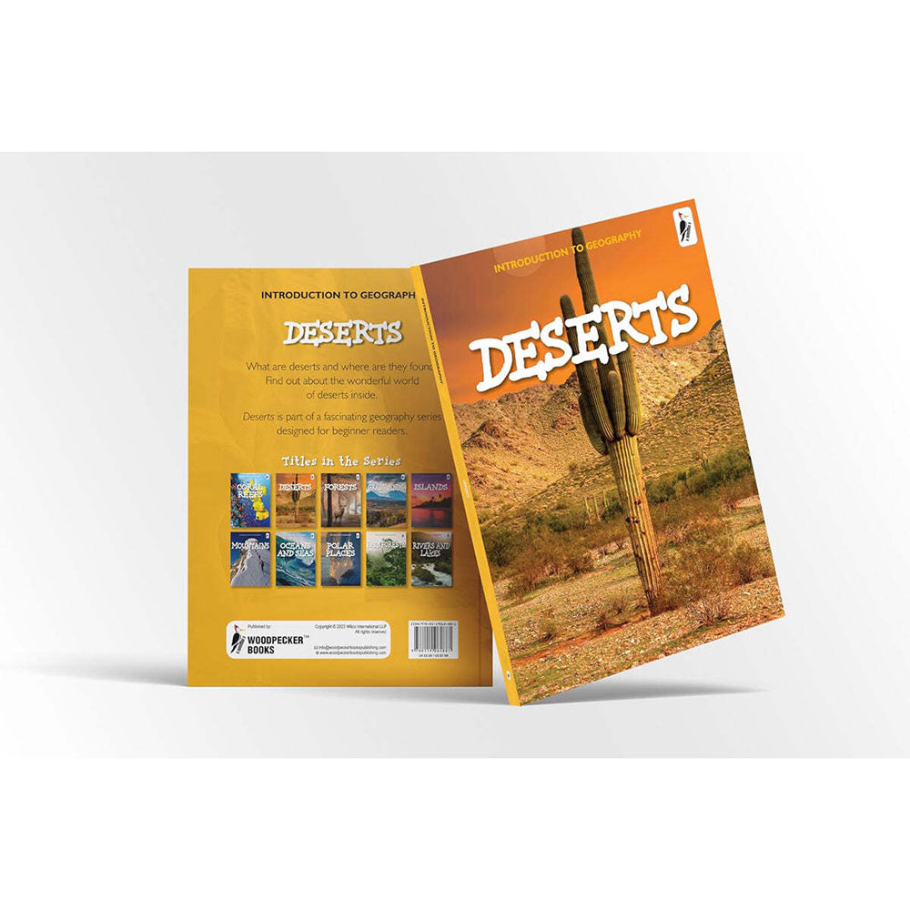 Woodpecker Introduction To Geography, 10 Book Collection Paperback 5y+