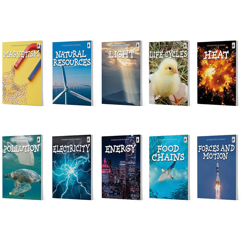 Woodpecker Introudction to Science, 10 Book Collection Series 2 Paperback 5y+