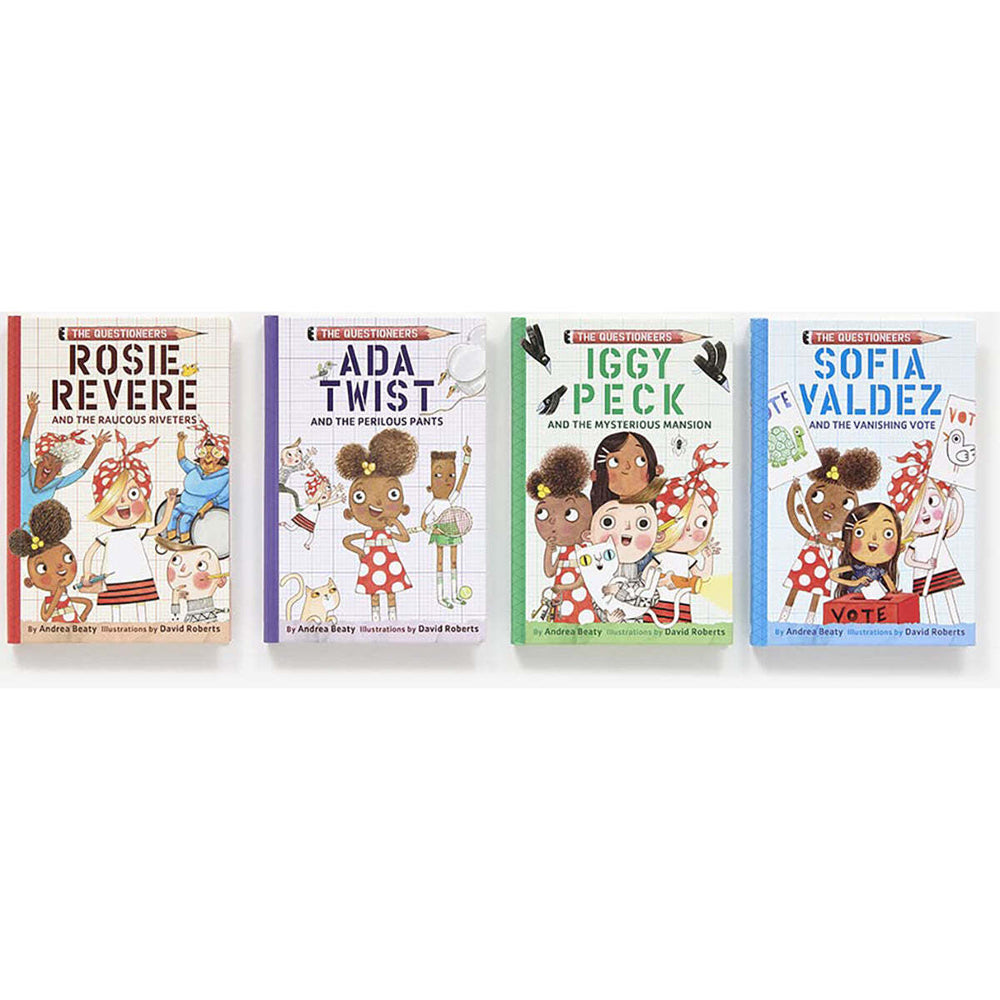 Promotional Questioneers Chapter Book Collection Kids Paperback Book 5y+