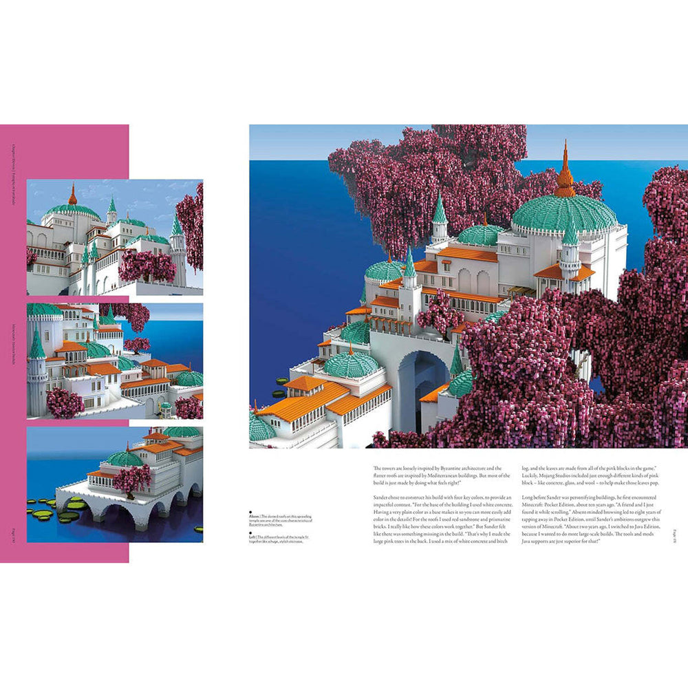 Harper Collins Minecraft Master Builds Kids Hardcover Book 8y+