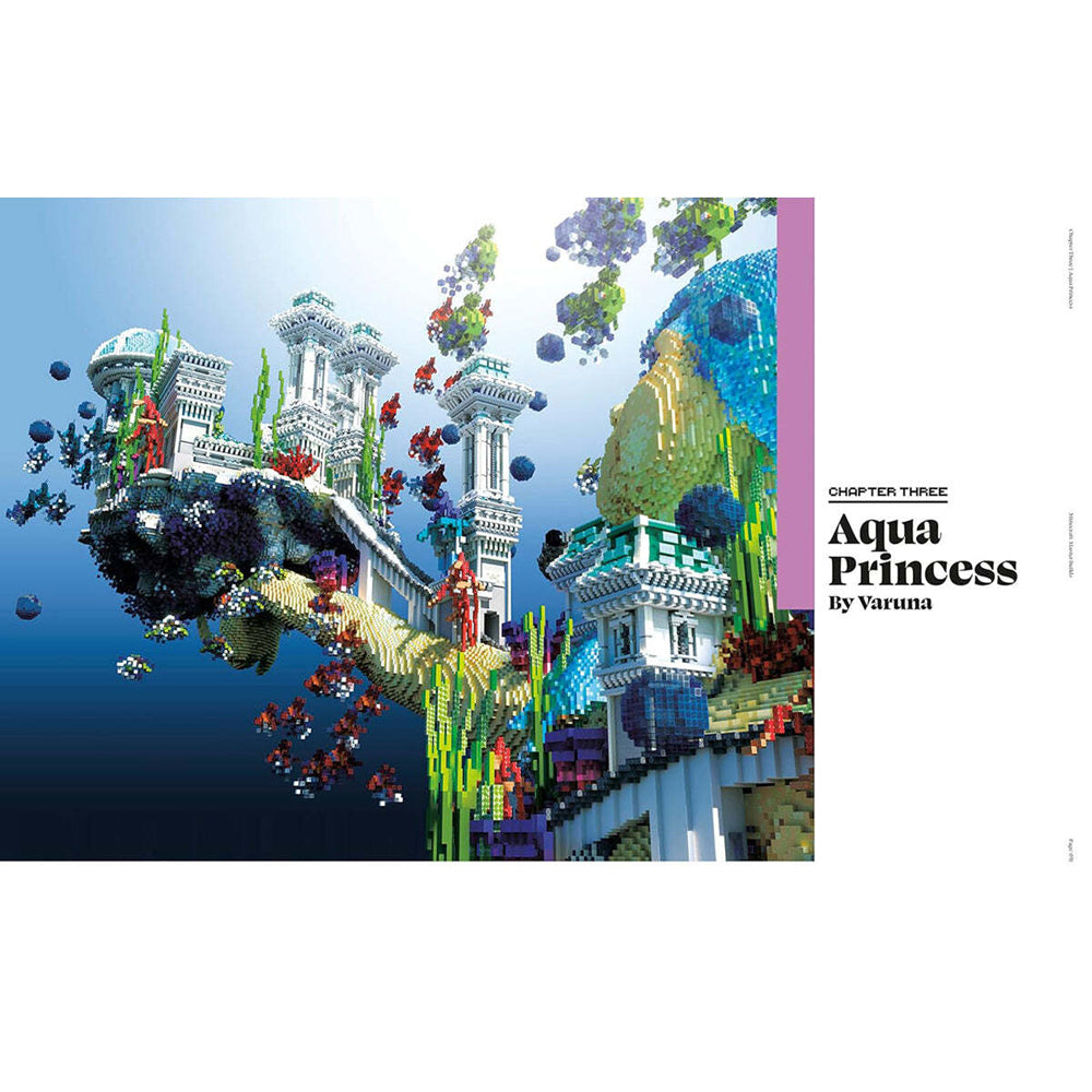 Harper Collins Minecraft Master Builds Kids Hardcover Book 8y+