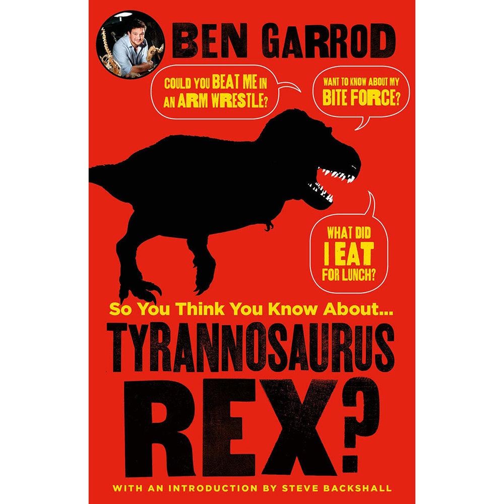 Promotional So You Think You Know About T-Rex Kids Learning Book 8y+