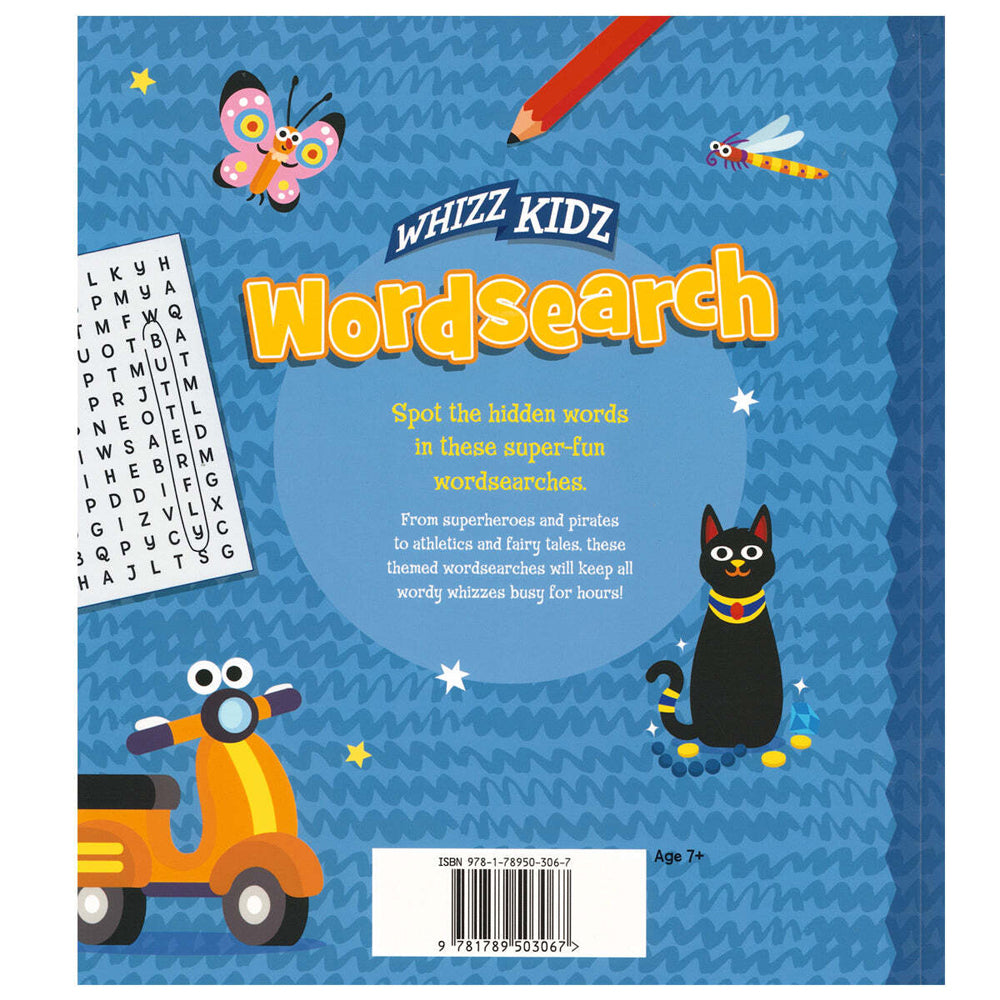 Promotional Whizz Kidz Wordsearch Kids Puzzle/Activity Book 5y+