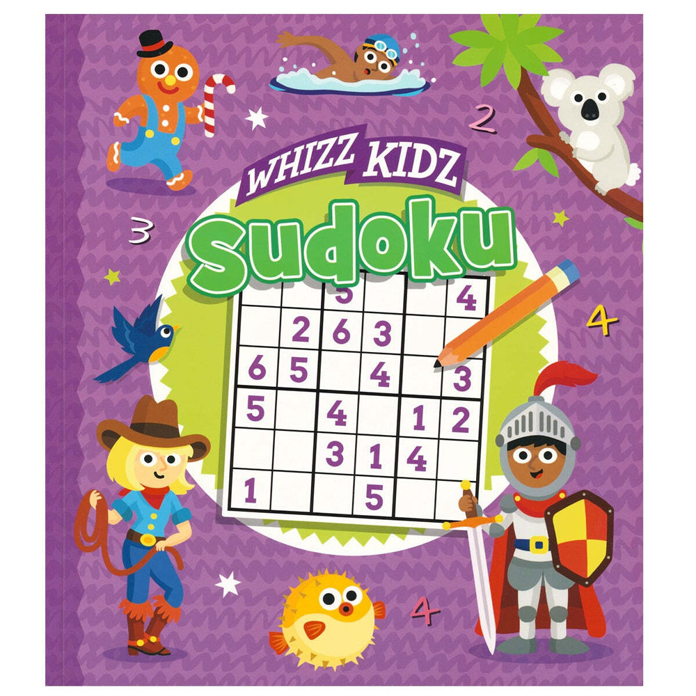 Promotional Whizz Kidz Sudoku Kids Puzzle/Activity Book 8y+