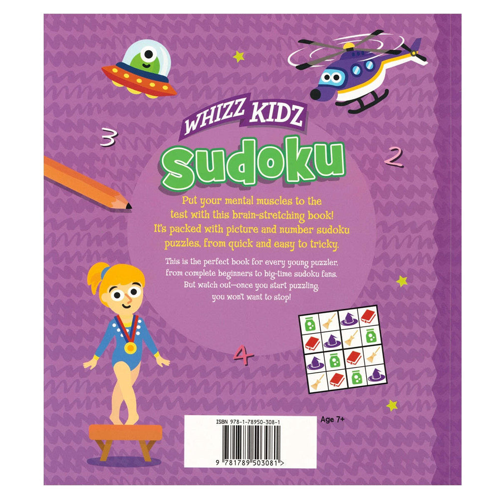 Promotional Whizz Kidz Sudoku Kids Puzzle/Activity Book 8y+