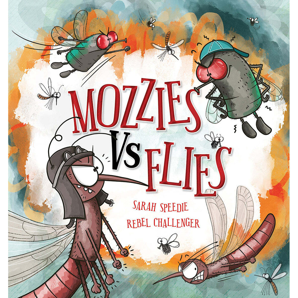 Promotional Mozzies vs. Flies Learning Kids Paperback Book 3y+