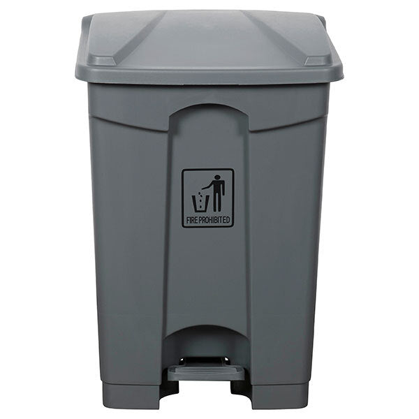 12059-cleanlink-rubbish-garbage-45l-bin-w-pedal-lid-grey