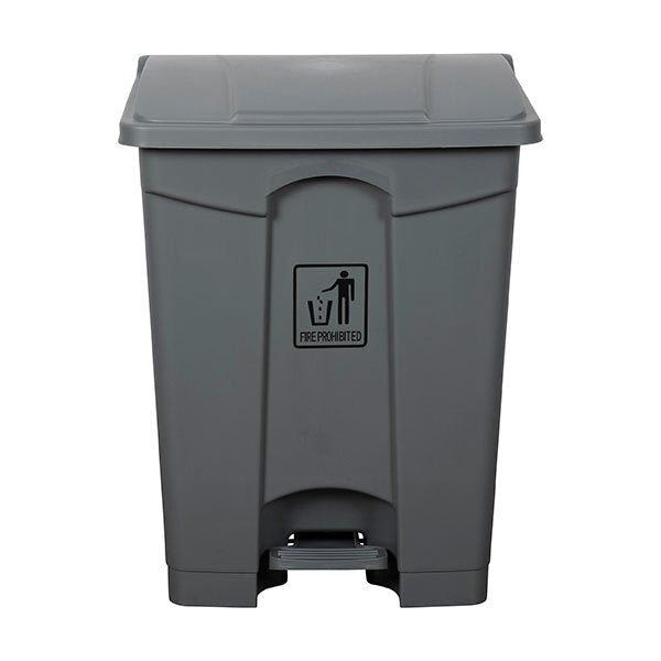 12061-cleanlink-rubbish-garbage-68l-bin-w-pedal-lid-grey