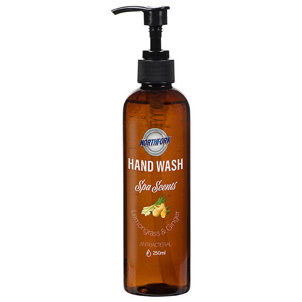 635162950-12pk-northfork-250ml-liquid-hand-wash-soap-lemongrass-ginger