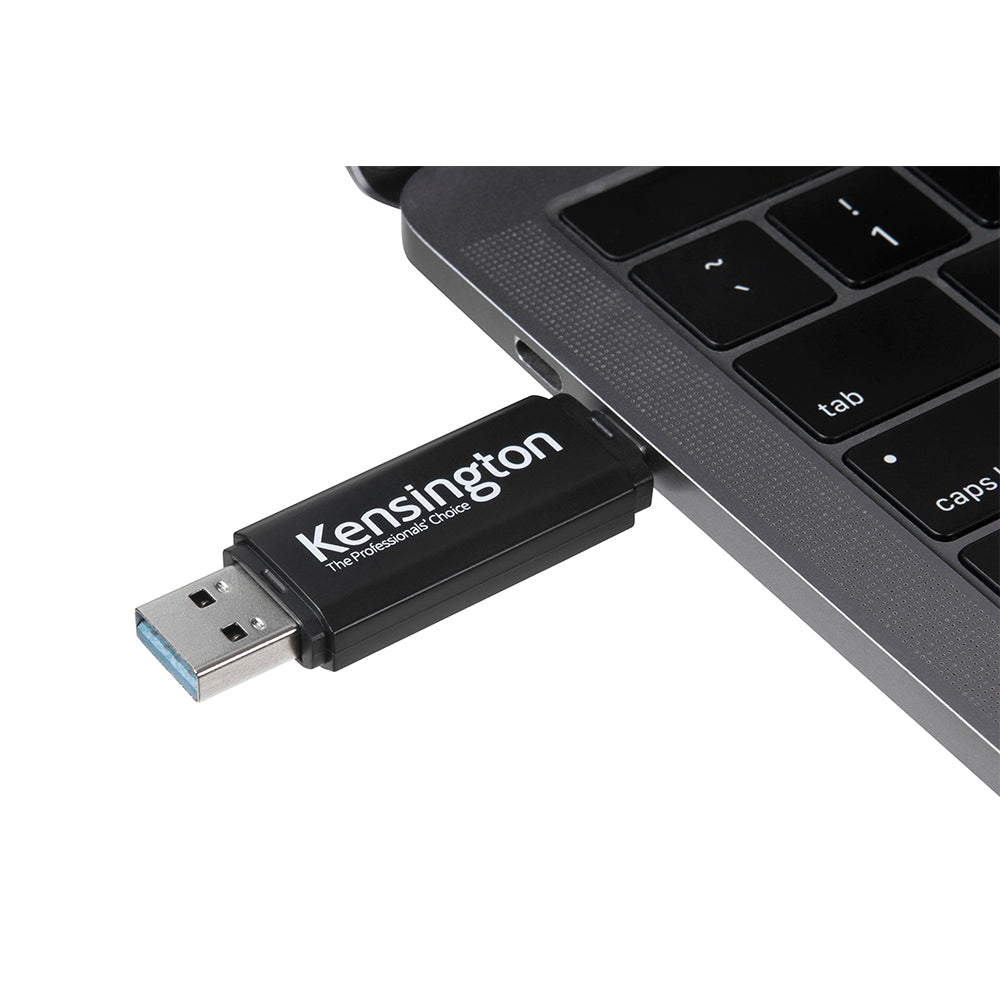 Kensington Dual USB-A & USB-C 32GB USB Black