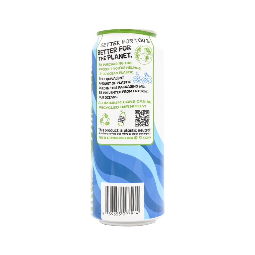 H2 Coco 500ml Pure Coconut Water Can Fat Free Drink