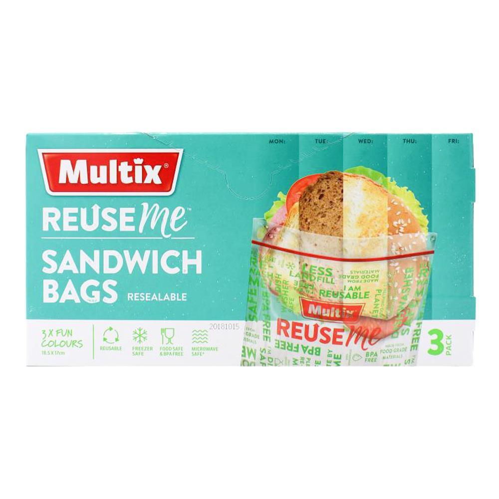 700488-3pc-multix-reuseme-resealable-sandwich-bags-clear-18-5x17cm