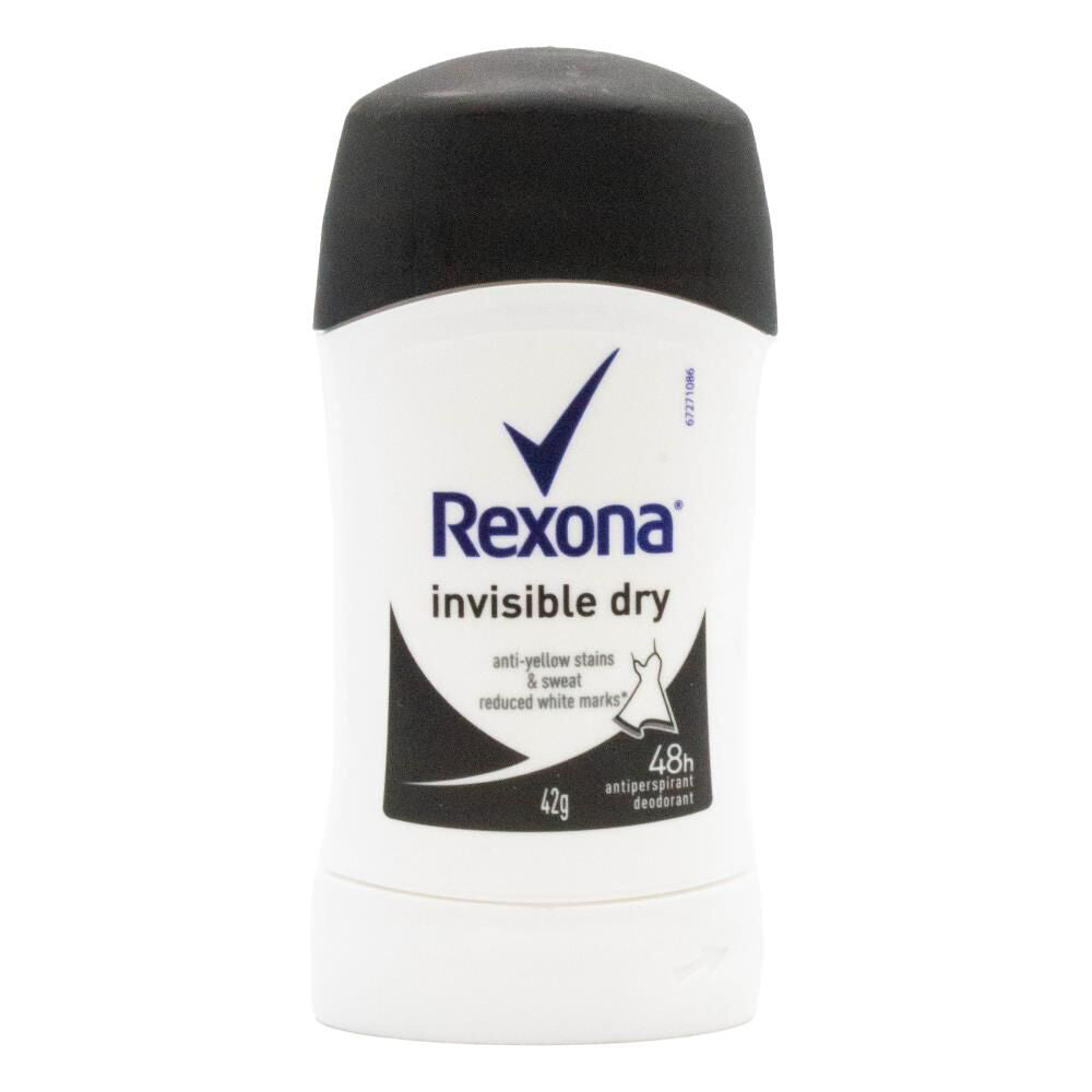 Rexona 48H Protection 42g Invisible Dry Antiperspirant Stick Deodorant