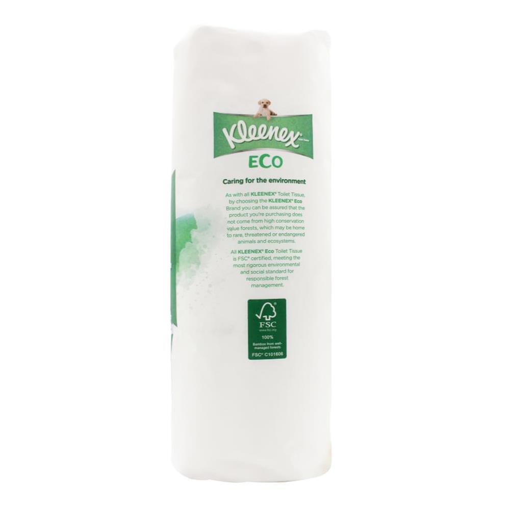 9pc Kleenex Toilet Tissue Eco Bamboo Fibre Rolls 180-Sheets