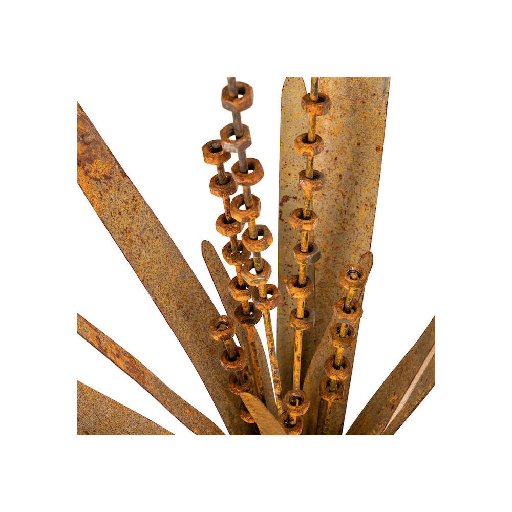 22004-stake-yucca-rust-metal-home-garden-patio-ornament-decor-95x70cm