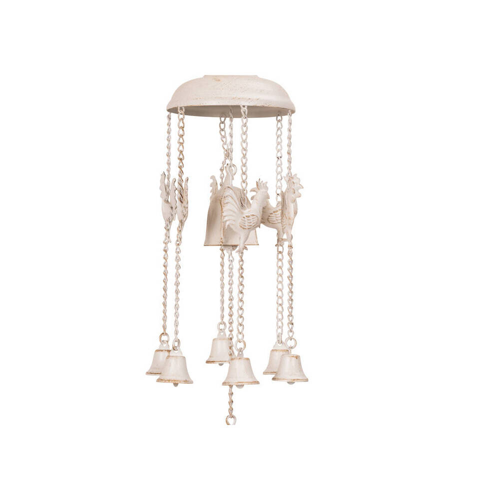 26866-wind-chime-bird-rooster-cast-iron-home-garden-decor-white-assorted