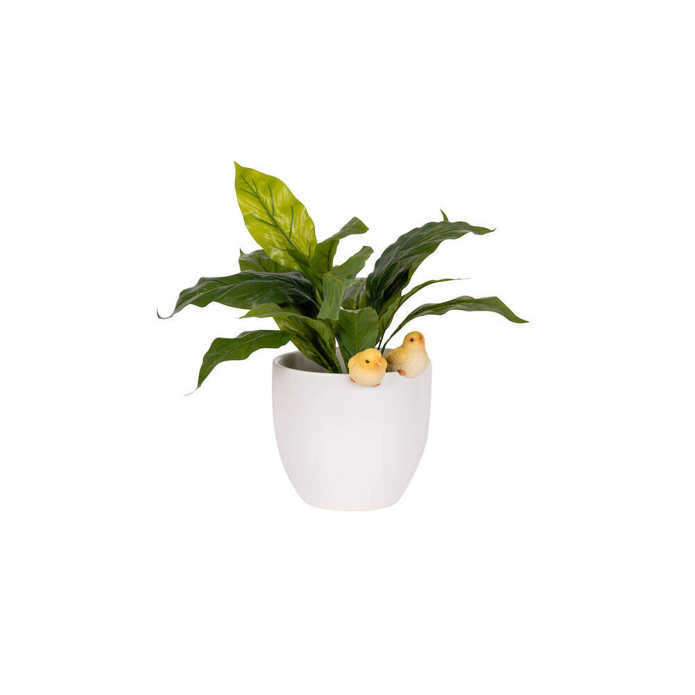 27689-polyresin-fixed-gap-chick-pot-sitters-home-plant-pot-decor-assorted