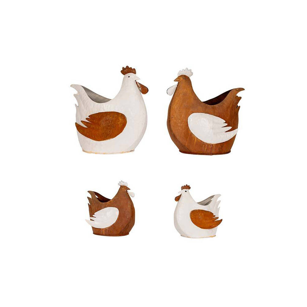 27924-2pc-fat-chook-white-rust-home-chicken-decor-assorted