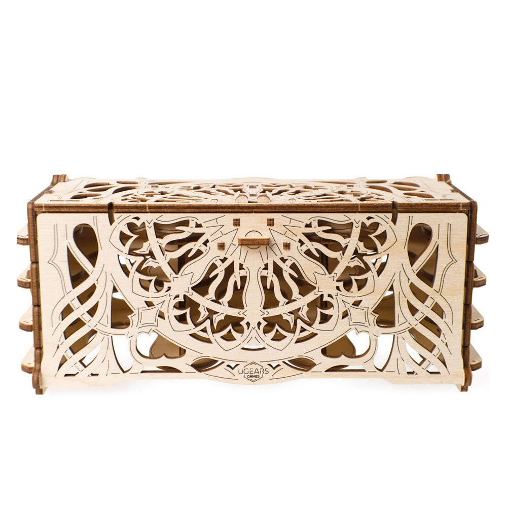 80004-ugears-card-holder-mechanical-diy-wooden-3d-puzzle-77pc