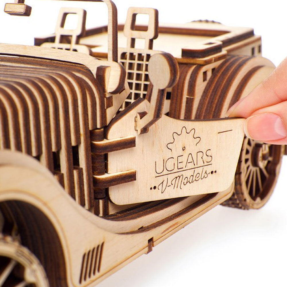70052-ugears-roadster-vm-01-mechanical-diy-wooden-3d-puzzle-437pc