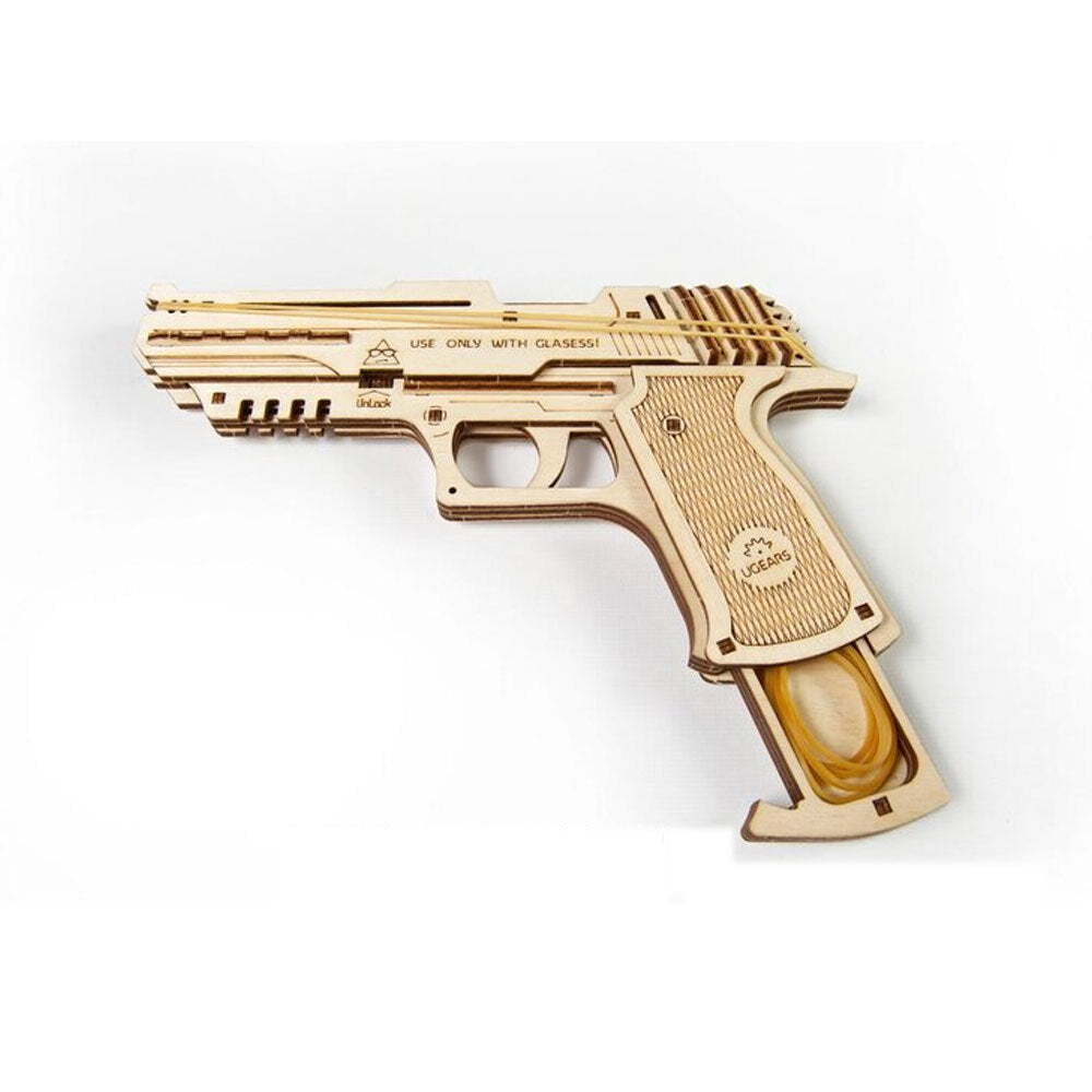 70047-wolf-01-mechanical-handgun-diy-wooden-3d-puzzle-63pc