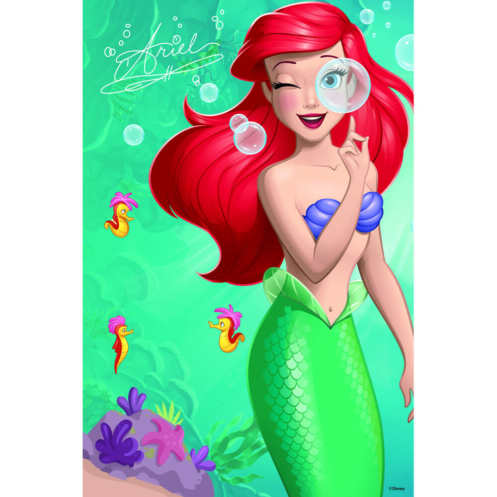 116008-200pc-prime-disney-ariel-3d-jigsaw-puzzle-tin-box-game-31x46cm