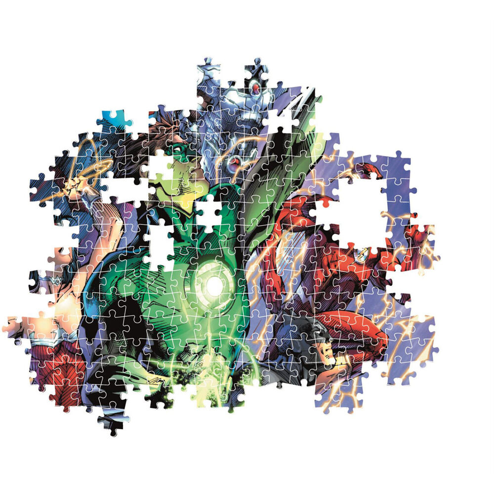 117477-500pc-clementoni-hqc-dc-comics-compact-box-2-jigsaw-puzzle-49x36cm