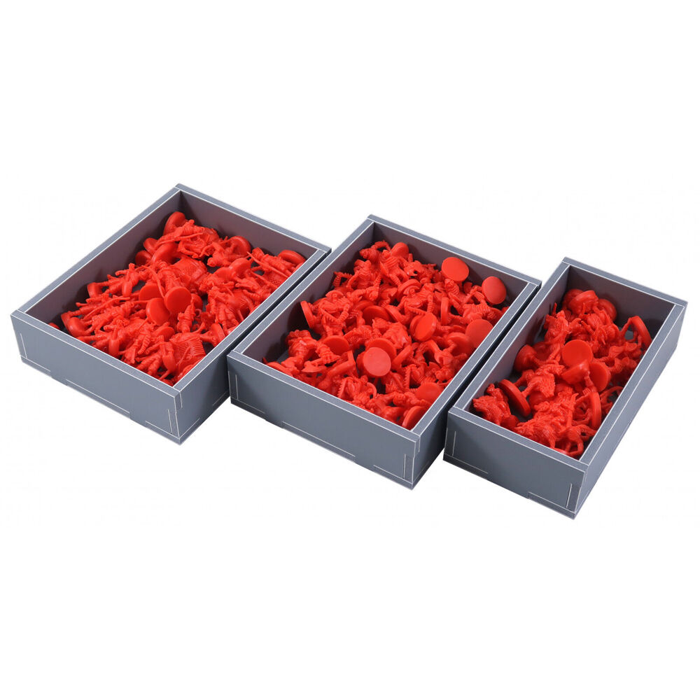 Folded Space Game Box Inserts Organiser For War Of The Ring 2nd Edition