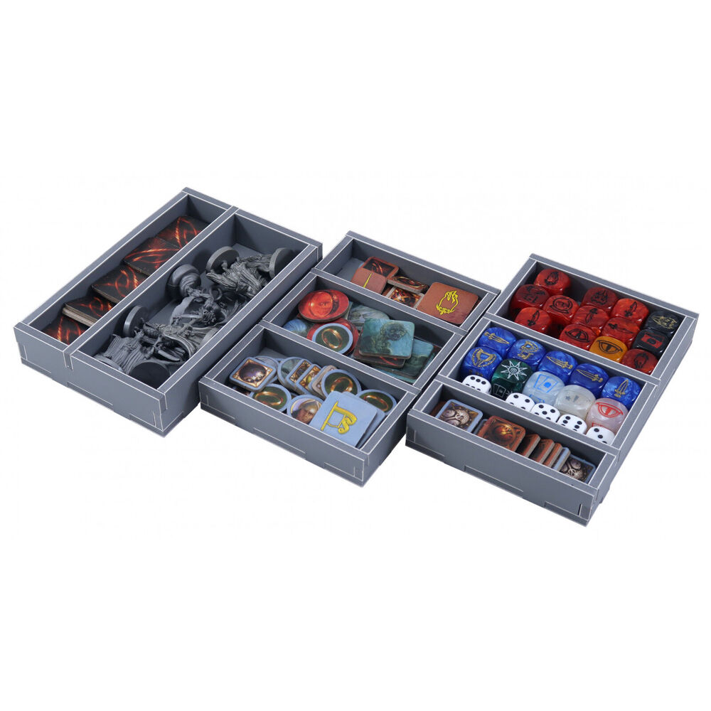 Folded Space Game Box Inserts Organiser For War Of The Ring 2nd Edition