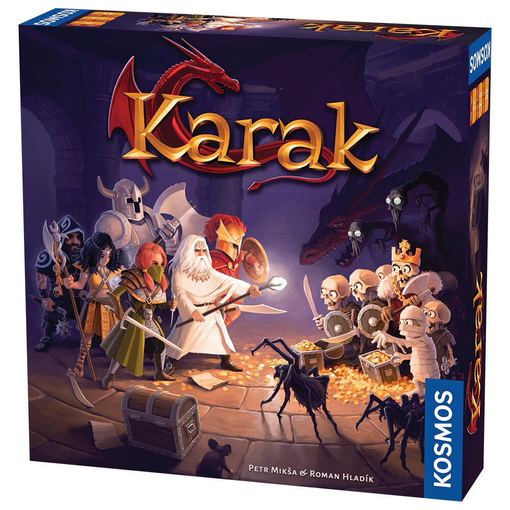 Kosmos Karak Kids/Family Adventure Strategy Board Game 7y+