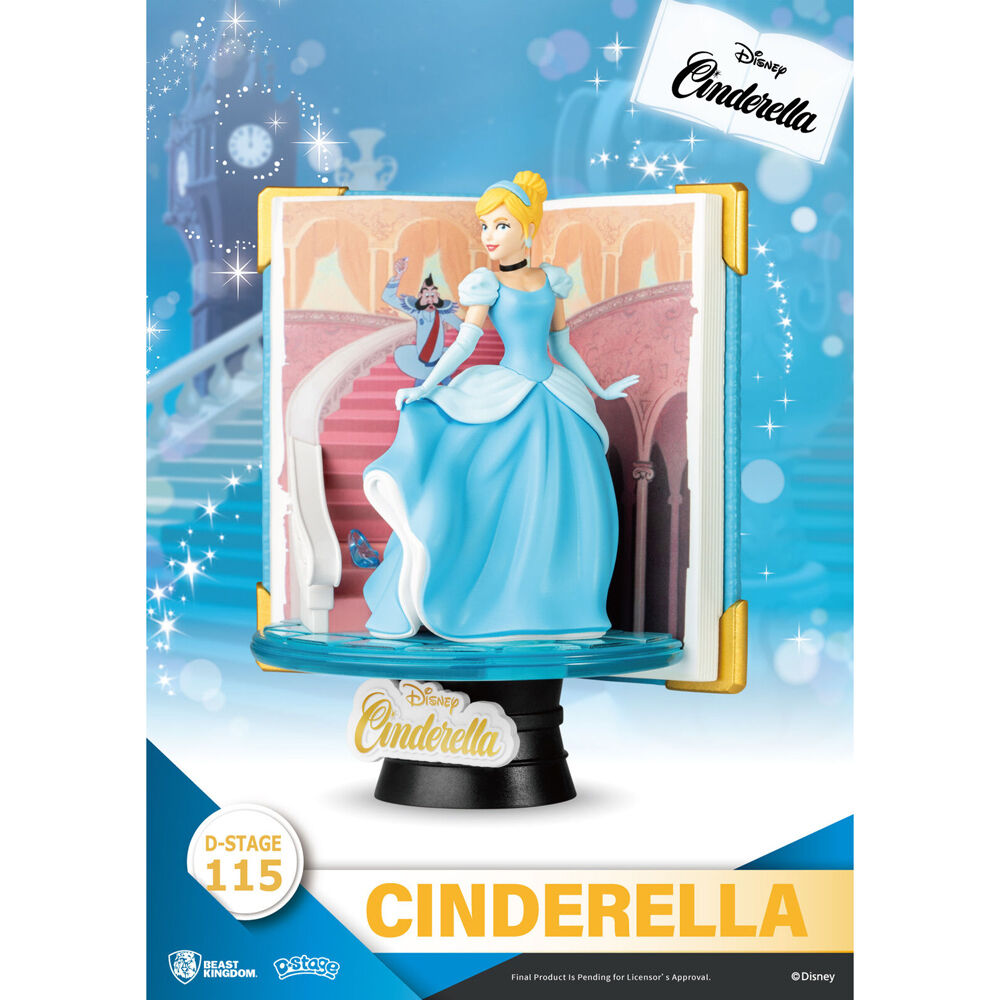 Beast Kingdom D Stage Disney Story Book Series Cinderella 13.5cm