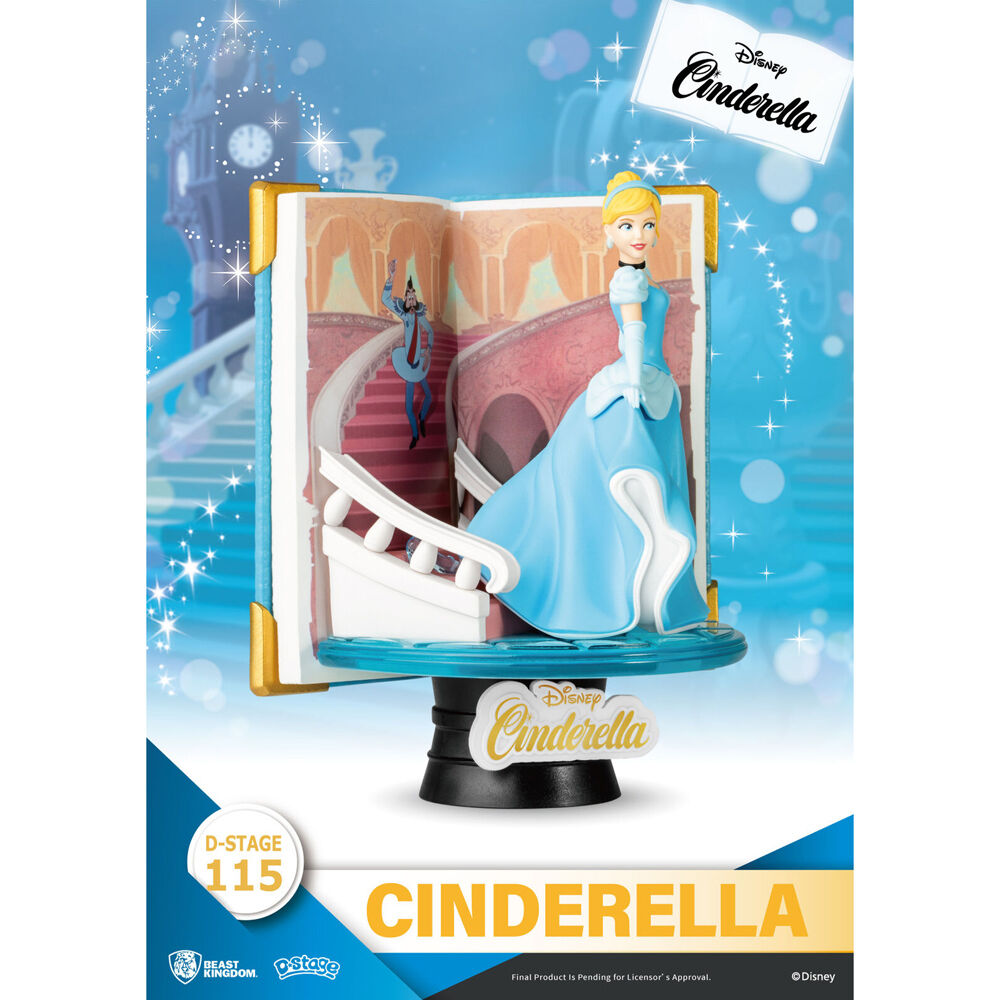 Beast Kingdom D Stage Disney Story Book Series Cinderella 13.5cm