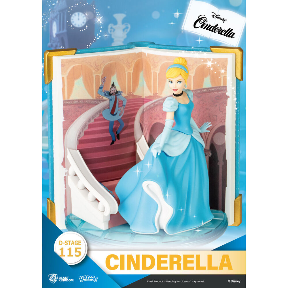 Beast Kingdom D Stage Disney Story Book Series Cinderella 13.5cm