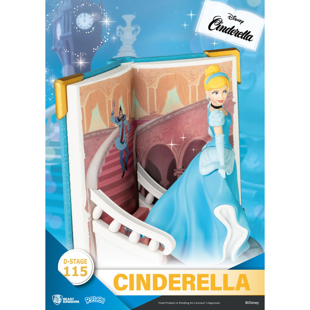 Beast Kingdom D Stage Disney Story Book Series Cinderella 13.5cm