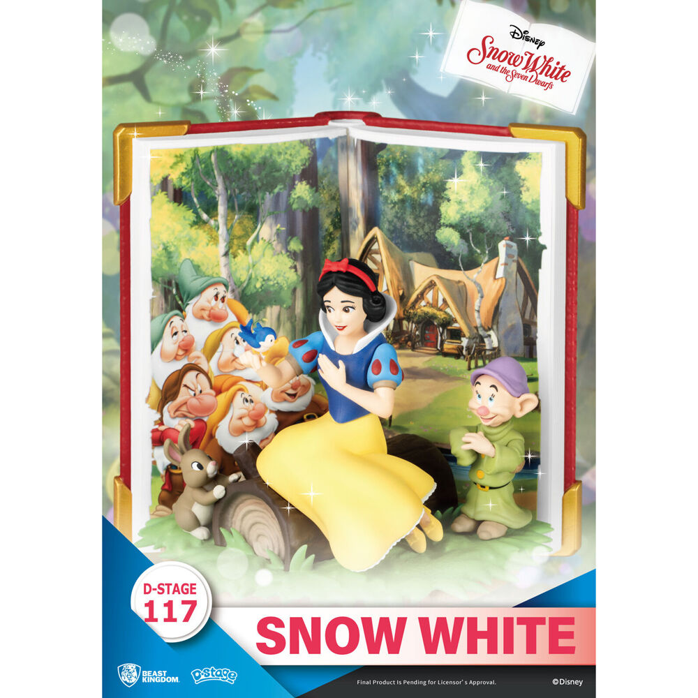 Beast Kingdom D Stage Disney Story Book Series Snow White 13.5cm